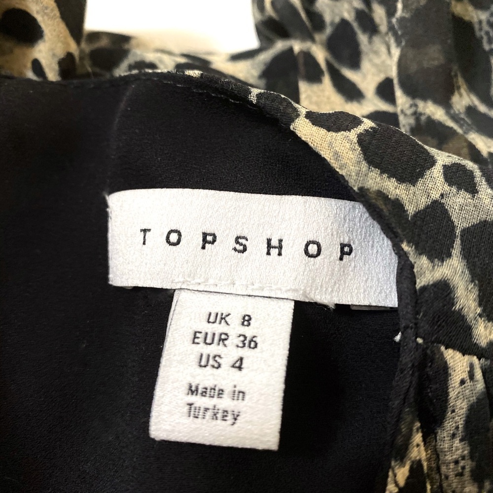🌸Hosts Pick🌸 Topshop Animal Print Dress - Picture 5 of 8